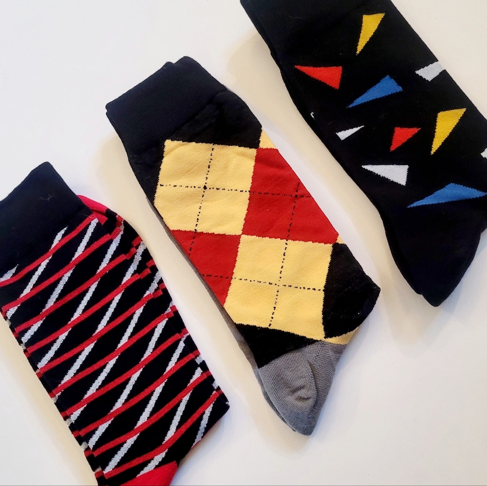 NEW Stylish Patterned Socks Set - Picture 5 of 5